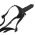 You2Toys - silikona strap-on dildo melns
