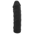 You2Toys - silikona strap-on dildo melns