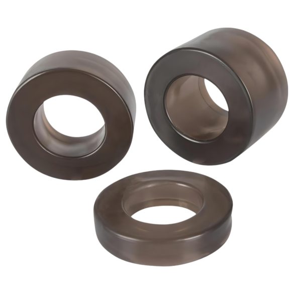 You2Toys - vīriešu dzimumlocekļa un sēklinieku gredzenu un stiepšanas komplekts