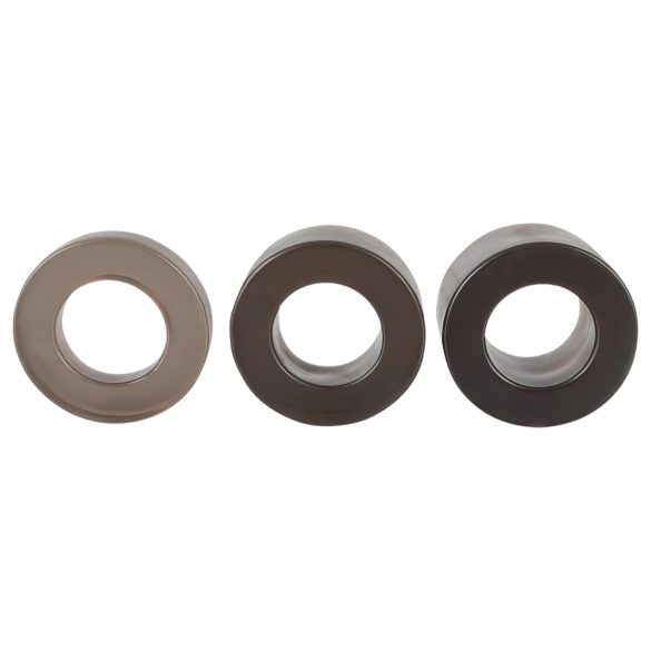 You2Toys - vīriešu dzimumlocekļa un sēklinieku gredzenu un stiepšanas komplekts