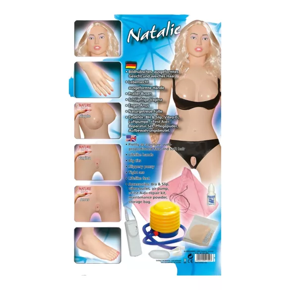 You2Toys - gumijas lelle Natalie reālistiska