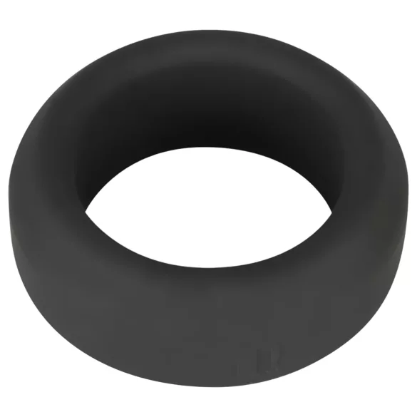 Black Velvets - dzimumlocekļa gredzens bieza silikona 2,6 cm melns