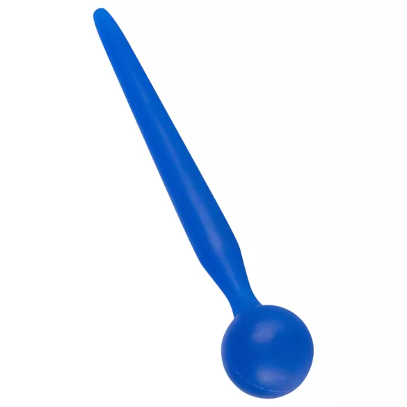 Dilator Sperm Stopper - urīnkanāla dilatators ar lodīti silikona zils