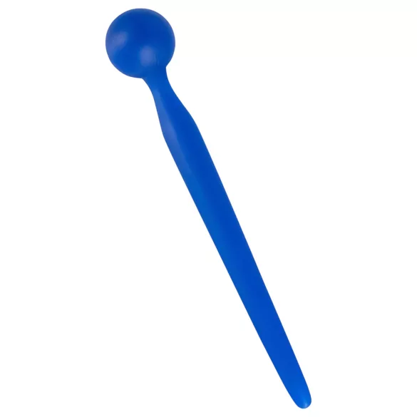 Dilator Sperm Stopper - urīnkanāla dilatators ar lodīti silikona zils