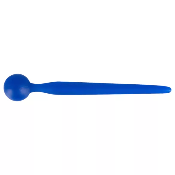 Dilator Sperm Stopper - urīnkanāla dilatators ar lodīti silikona zils