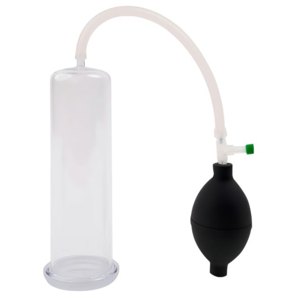 Orvosi dzimumlocekļa pumpis caurspīdīgs