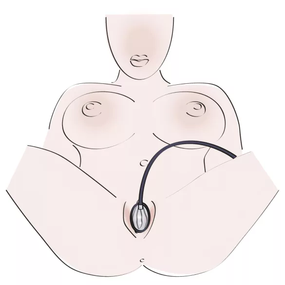 Bad Kitty - intīmais pumpis sievietēm melns