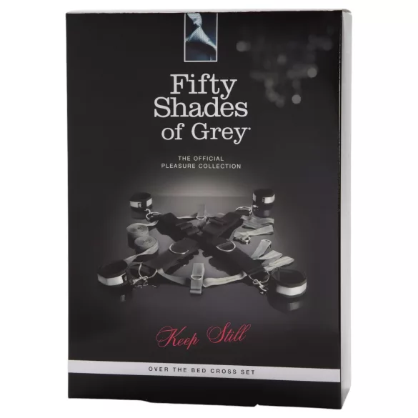 Fifty Shades of Grey BDSM verdzības komplekts pelēks