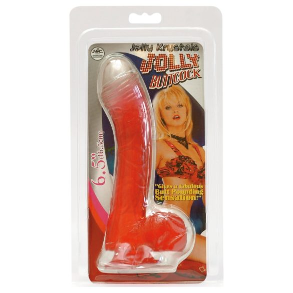 Jolly dildo 17 cm sarkans