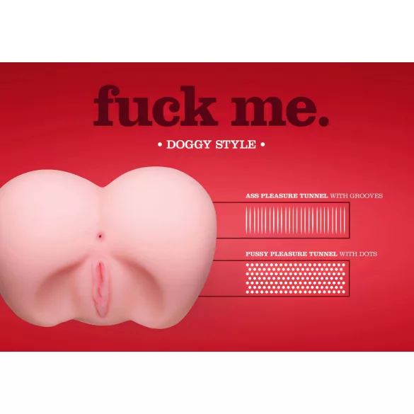 You2Toys - reālistisks anālais masturbators dabīgā krāsā