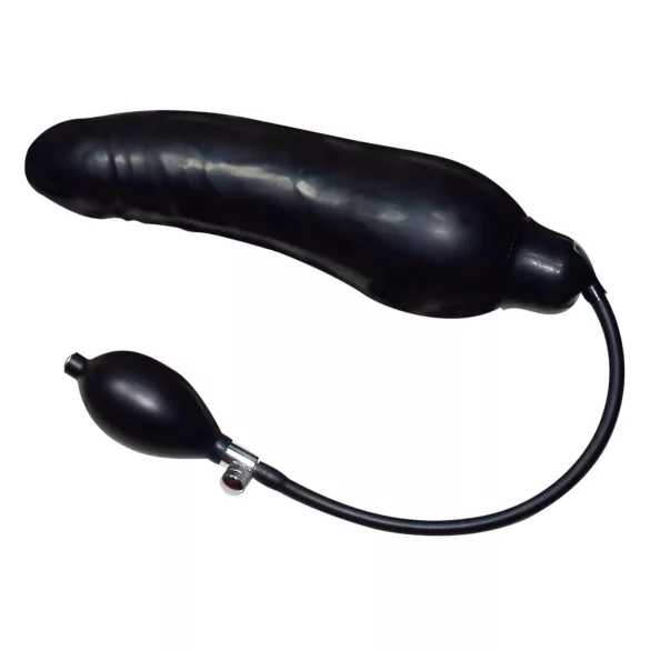 You2Toys - lateksa pumpējams anālais paplašinātājs melns liels