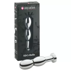 mystim anālais elektro lodīšu plug sudraba