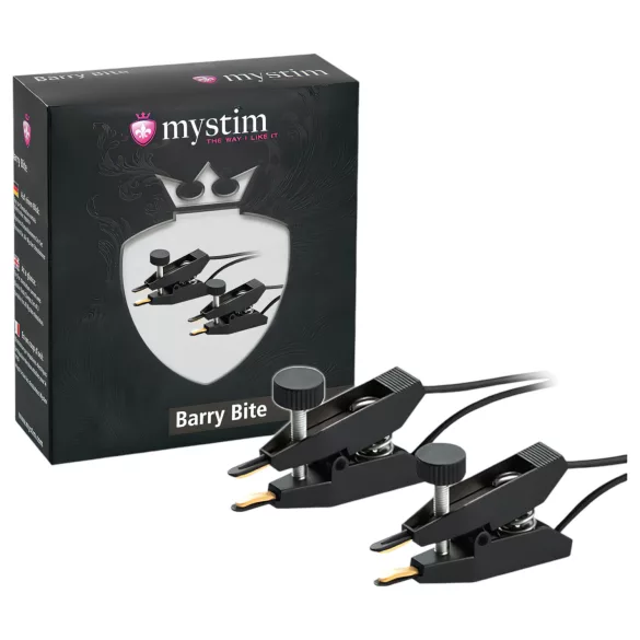 mystim Barry Bite - elektroda spailes komplekts 2 gab