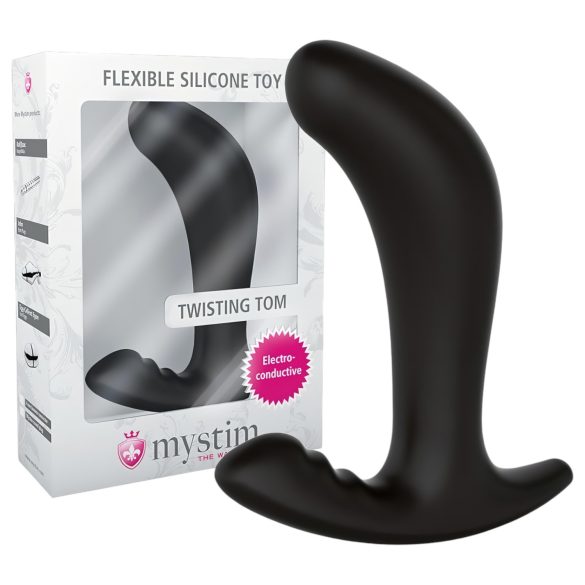 mystim elektro anālais dildo Twisting Tom melns