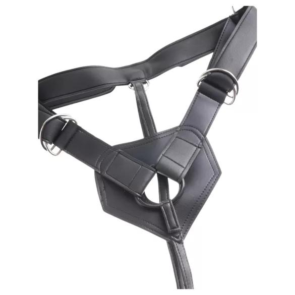 King Cock strap-on dildo 8" naturāls