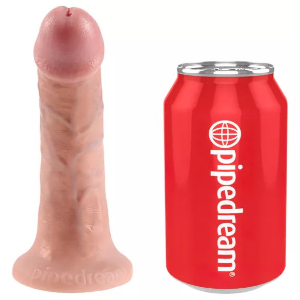 King Cock strap-on dildo 6 collas dabīgs