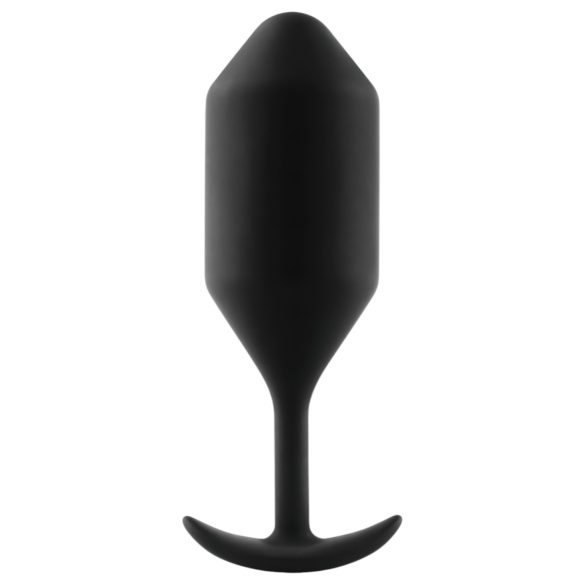 b-vibe anālais plug ar divām lodēm 257g melns