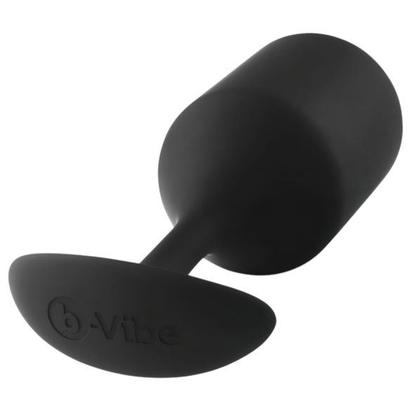 b-vibe anālais plug ar divām lodēm 257g melns