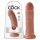 King Cock 8 dildo (20 cm) - tumši dabisks