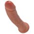 King Cock 8 dildo (20 cm) - tumši dabisks