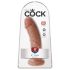 King Cock 8 dildo (20 cm) - tumši dabisks