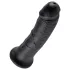King Cock 8 dildo (20 cm, melns)