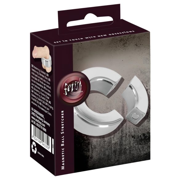 Sextreme - sēklinieku gredzens ar magnētiem un stiepēju, 341g