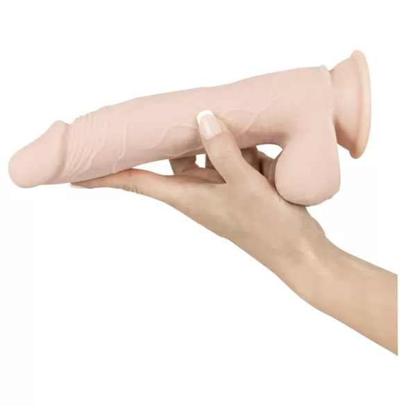 Nature Skin - piesūceknīša, dabiska izskata dildo (dabisks, vidējs)
