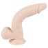 Nature Skin - dabīgs piesūceknis dildo - vidējs