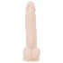 Nature Skin - dabīgs piesūceknis dildo - vidējs