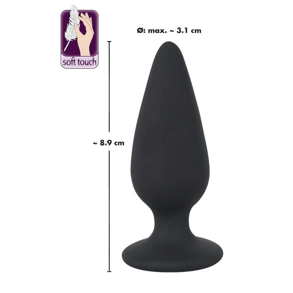 Black Velvets anālais aizbāznis 75g smags melns