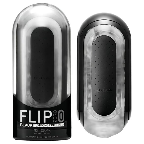 TENGA Flip Zero - super-masāžas rotaļlieta (melna)