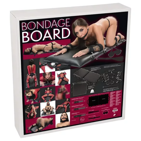 You2Toys - bondage dēlis portatīvais sasiešanas komplekts 13 daļas