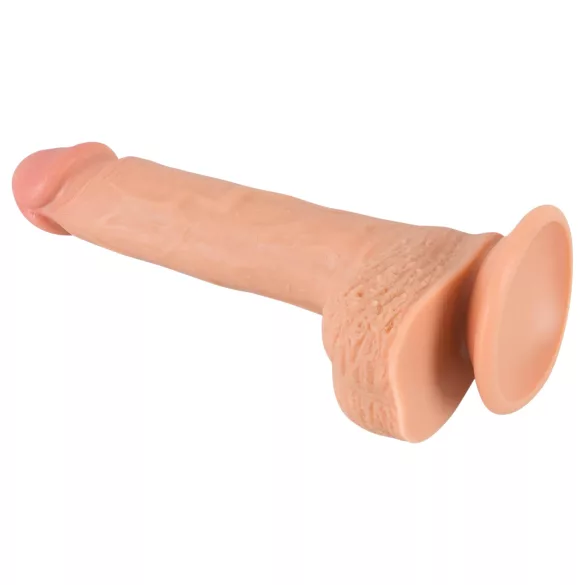 realistixxx - reālistisks dildo ar piesūcekni (22 cm, miesas krāsā)