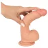 realistixxx - reālistisks dildo ar piesūcekni (22 cm, miesas krāsā)