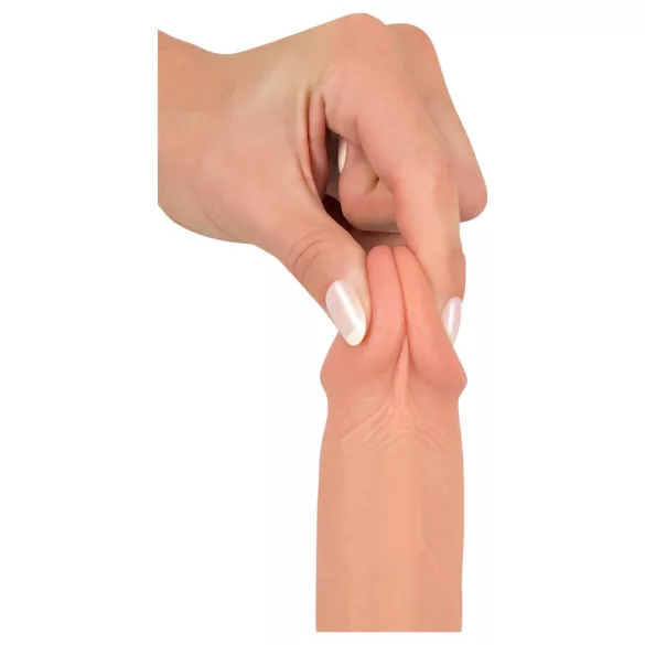 realistixxx - reālistisks dildo ar piesūcekni (22 cm, miesas krāsā)