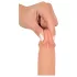 realistixxx - reālistisks dildo ar piesūcekni (22 cm, miesas krāsā)