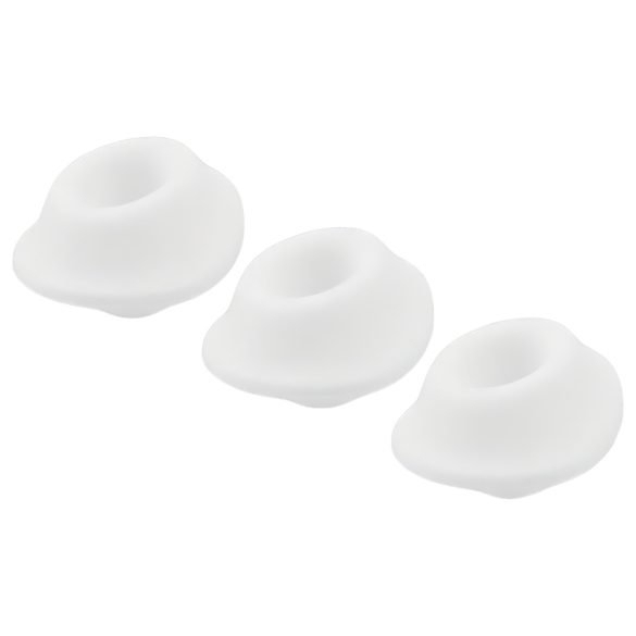 Womanizer Premium S rezerves komplekts - balts (3 gab.)