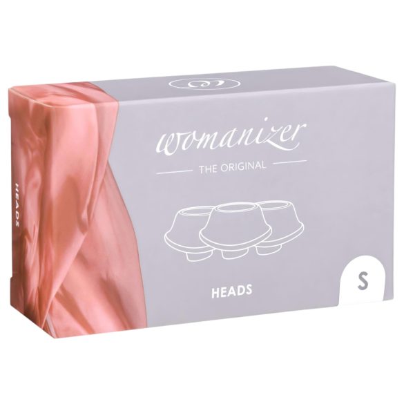 Womanizer Premium S - rezerves uzgaļu komplekts, balts, 3 gab