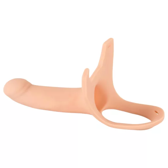 You2Toys - strap-on vidū dobais dildo, miesas krāsa
