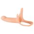 You2Toys - Strap-on M - Uzvelkams, dobais dildo - dabīgs