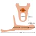 You2Toys - strap-on vidū dobais dildo, miesas krāsa