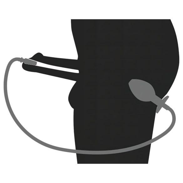 Piss to Ass Plug - urbis anālais aizbāznis ar urīnkanāla paplašinātāju