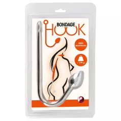 You2Toys - alumīnija anālais āķis 179g sudrabs