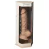 Silexd 7 - piesūcekņa dildo 17,5cm naturāla krāsa