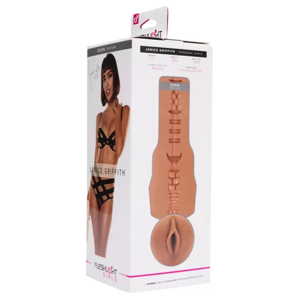 Fleshlight masturbators sieviešu maksts Janice Griffith Eden
