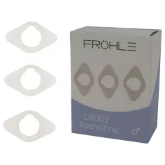   Fröhle vīriešu medicīnas dzimumlocekļa gredzenu komplekts 2,1 cm 3 gab.