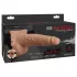 Fetish Strap-On strapon dildo ar ejakulāciju 19 cm dabīgs