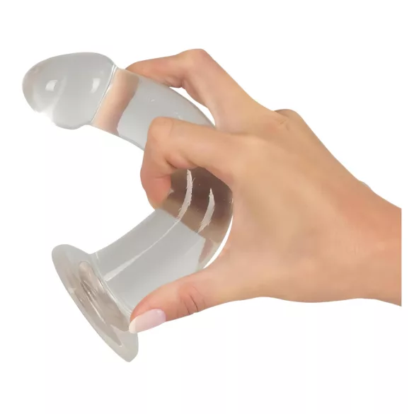 Crystal Clear - anālais dildo komplekts, 3 gabali, caurspīdīgs