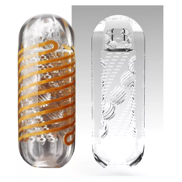 TENGA Spinner Beads - masturbators vīriešiem caurspīdīgs